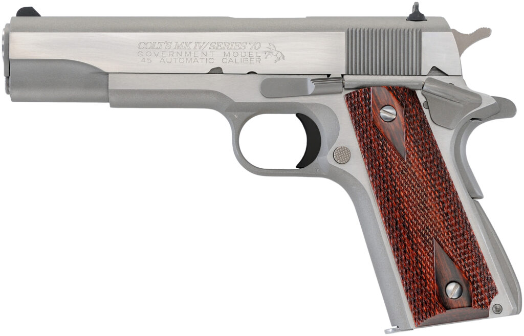 CLT GOVERNMENT 45ACP 5 BRUSHED SS SERIES 70