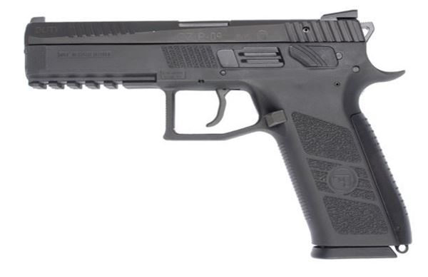 CZ P-09 Duty 9mm Black 19 Round Capacity Double Action Pistol 91620