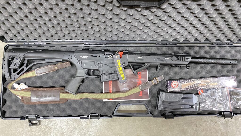 OMEGA – AR12 BLACK TACTICAL SHOTGUN AR-12