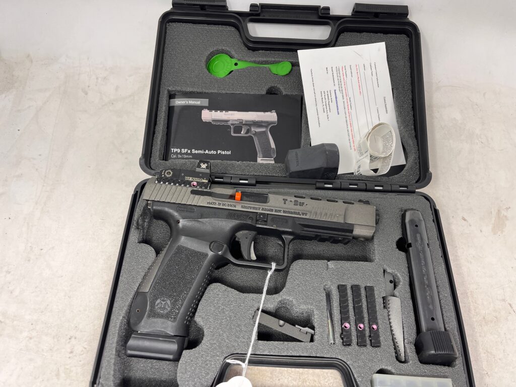 Used Canik USA TP9SFX 9mm W/ VORTEX VIPER HG3774GV-N