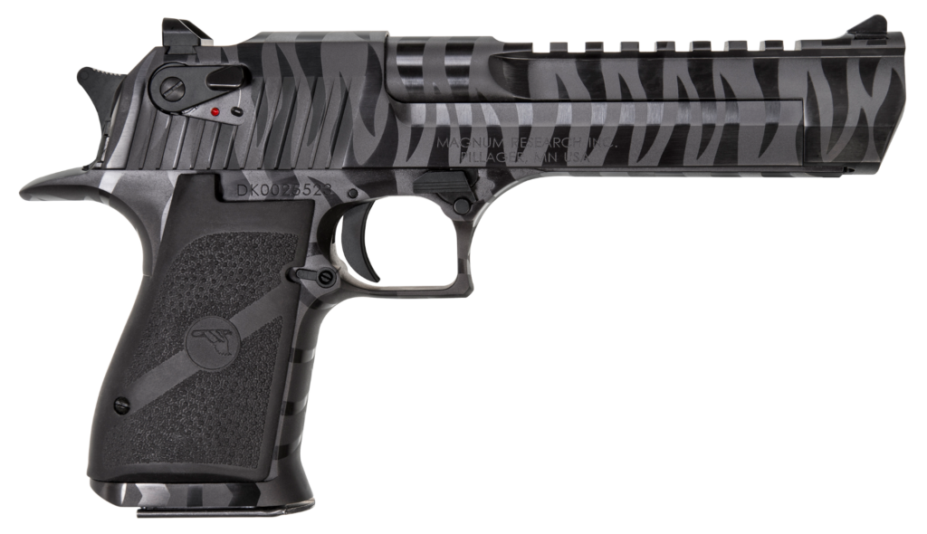 Magnum Research Desert Eagle 50 AE MK XIX Black Tiger Stripe DE50BTS