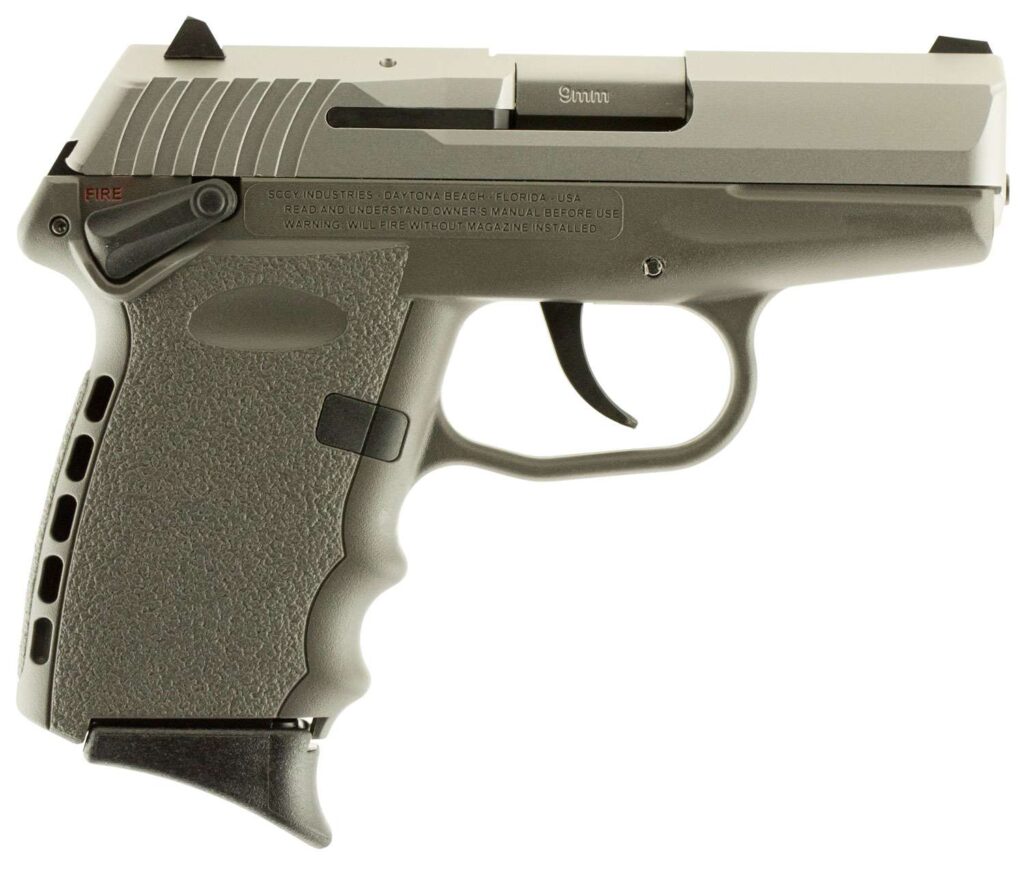 SCCY Industries CPX-1 9mm Sniper Grey CPX-1-TTSG