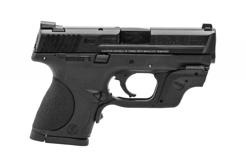 Smith & Wesson M&P40C 40 S&W M&P Compact W/ Crimson Trace Green Laser 10177
