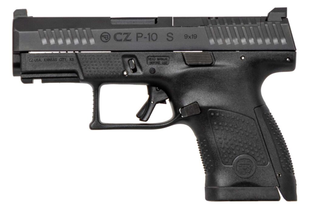 CZ P-10 S Sub-Compact 9mm 10 Round Capacity P10S P-10S 05160