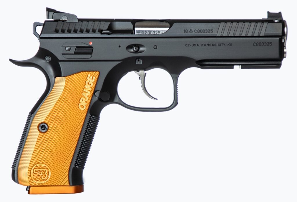CZ 75 Shadow 2 9mm Orange 17 Round Capacity 91249
