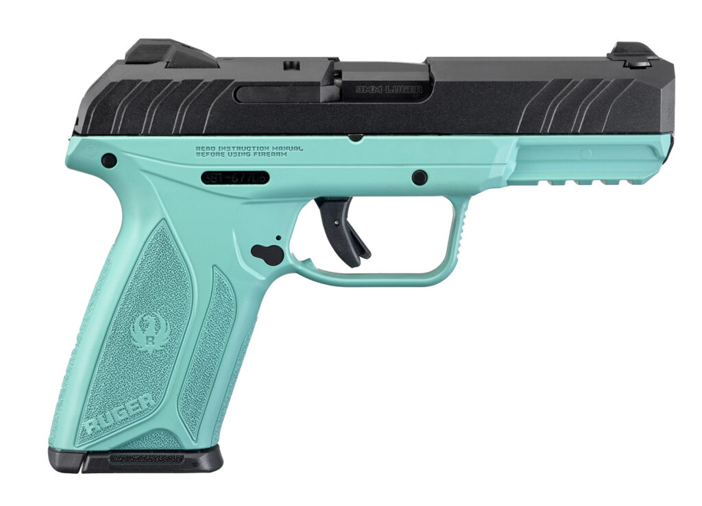 Ruger Security-9 9mm Turquoise Talo Model 3821