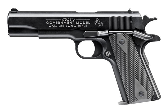 Walther Colt Government 22 LR 1911-22 1911-A1 12 Round Capacity 5170304