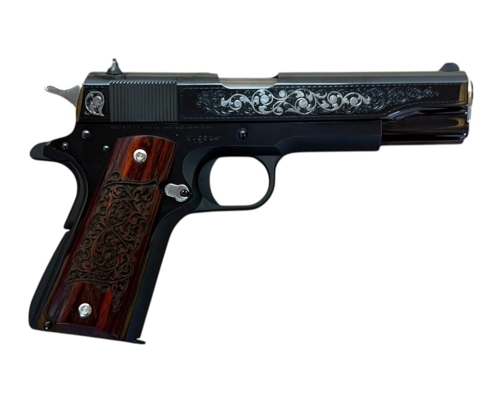 Colt Gustave Young 1911 45 ACP Series 70 Government Engraved O1970A1CS-VJC