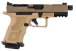 Zev Technologies OZ9C 9mm FDE Optics Ready Threaded Barrel OZ9C-CPT-FDE-B-TH - View 1