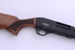 Omega P12M Black Chrome Walnut Pump Shotgun - View 3