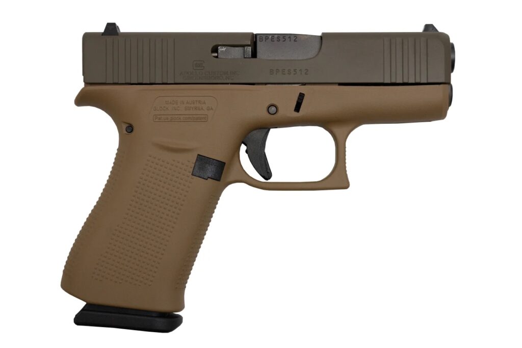 Glock 43X 9mm FDE 10 Round Capacity G43X ACG-00862