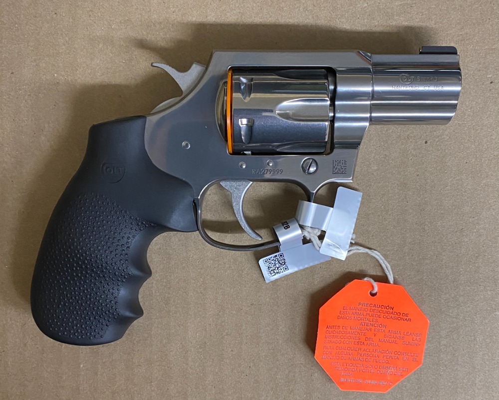Factory Blem Colt King Cobra 357 Mag Stainless Steel 2″ Barrel ZKCOBRASB2BBS
