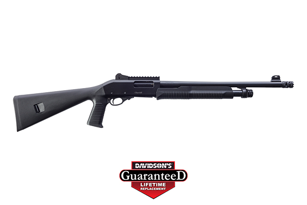 EAA Churchill 12 GA Pistol Grip Ghost Ring Sight Pump Shotgun 18″ 111380