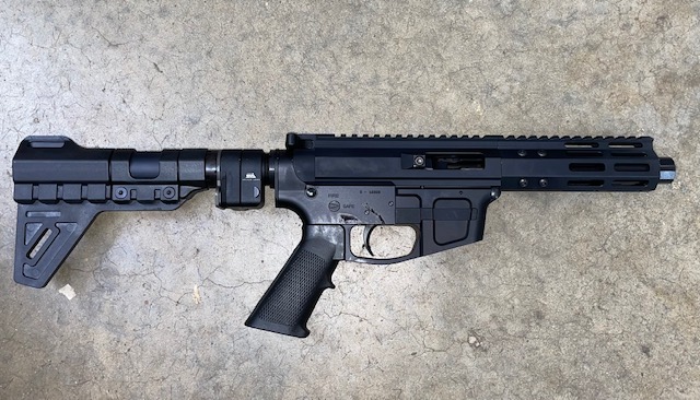 FM Products FM9 AR9 9mm Sylvan arms side folder w/ Brace Glock Mag FMPGFM59CP
