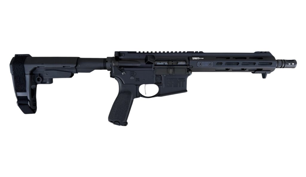 Used Springfield Saint Victor AR Pistol 300 Blackout 9″ Barrel SBA3 Brace STV909300B-SBA3