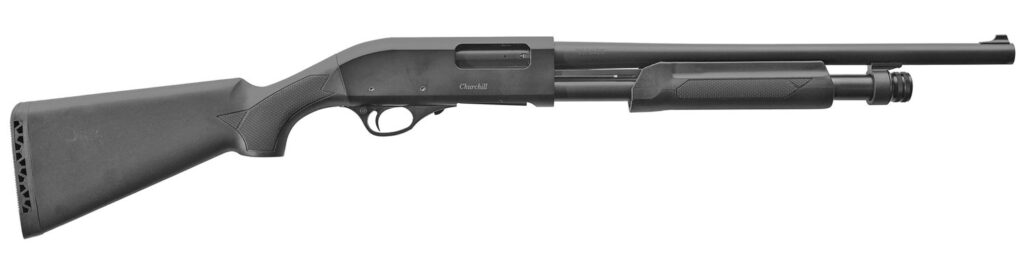 EAA Churchill 12 Ga Pump Action 18″ Barrel 5 Round 111370