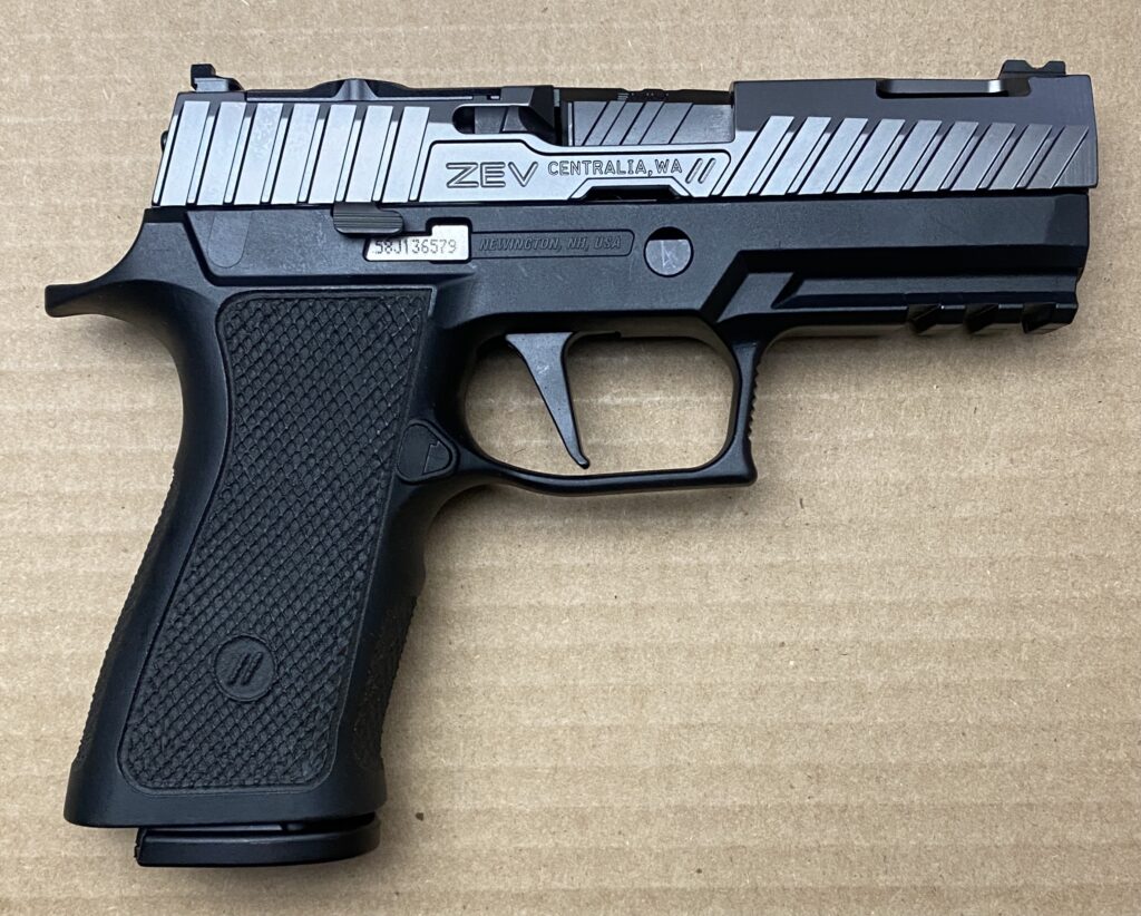 Zev Technologies Z320 XCarry Octane Gray 9mm RMR Cut