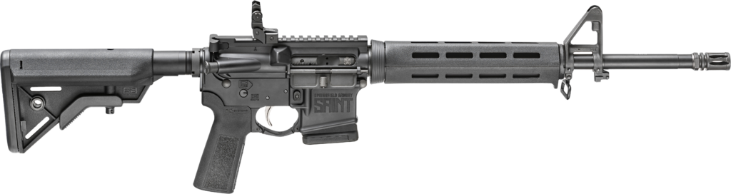 Springfield Armory SAINT AR-15 5.56MM NATO 16″ 10 Round B5 Mid-length Handguard with M-LOK ST916556BLC-B5