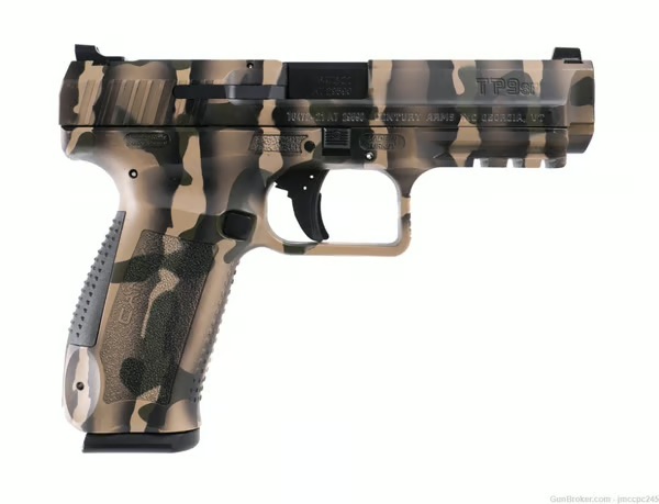 Canik TP9SF 9mm Special Forces Woodland Camo 18 Round Capacity HG6632-N