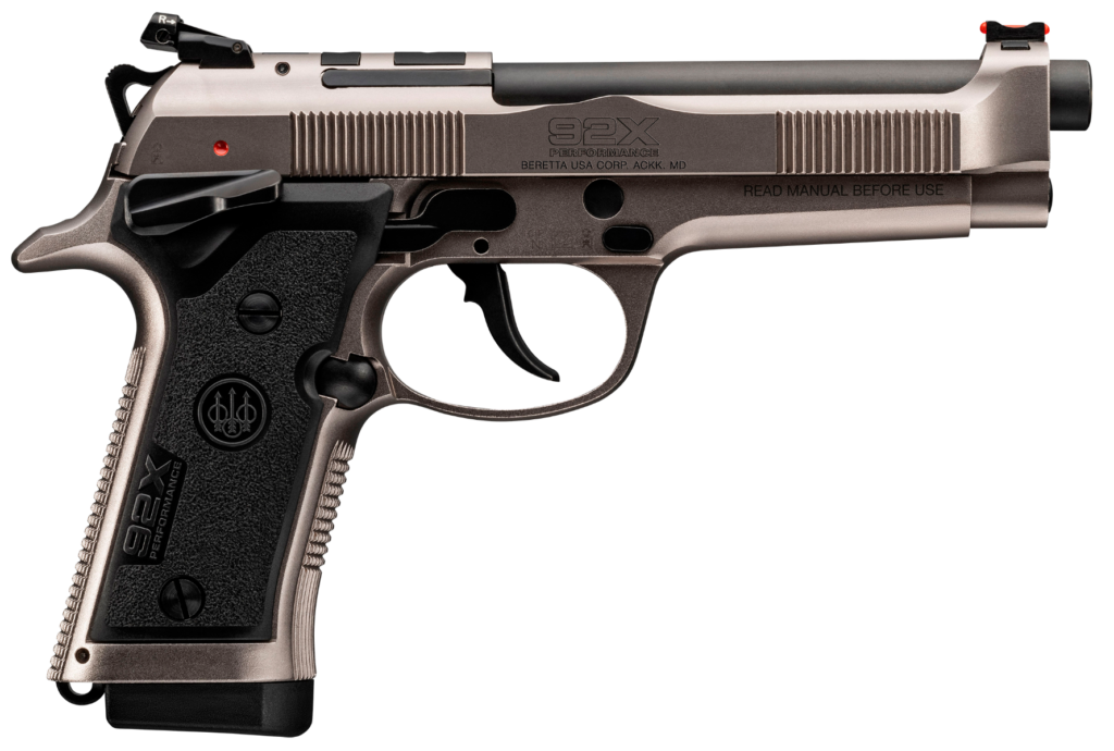 Beretta 92X Performance Defensive Gray 9mm 10 Round Capacity J92XRD20