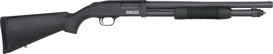 Mossberg 590S 12 Ga Short Shell Pump Action 18.5″ Barrel 590 51603