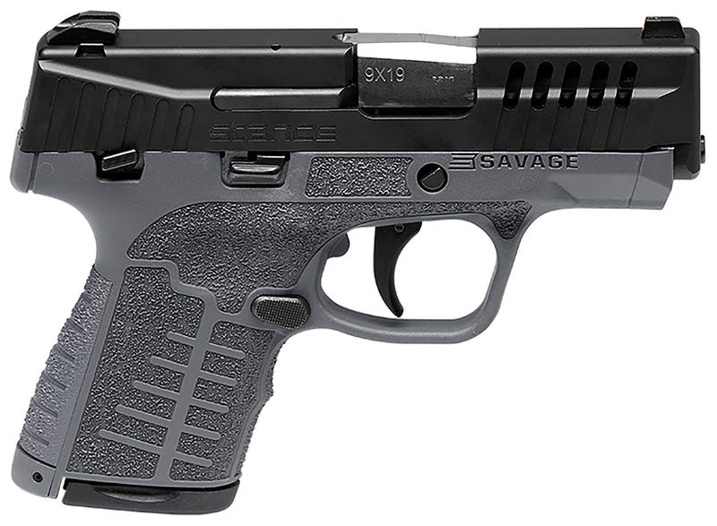 Savage MC9MS Stance 9mm Gray 3″ Barrel 8 Round Capacity 67010