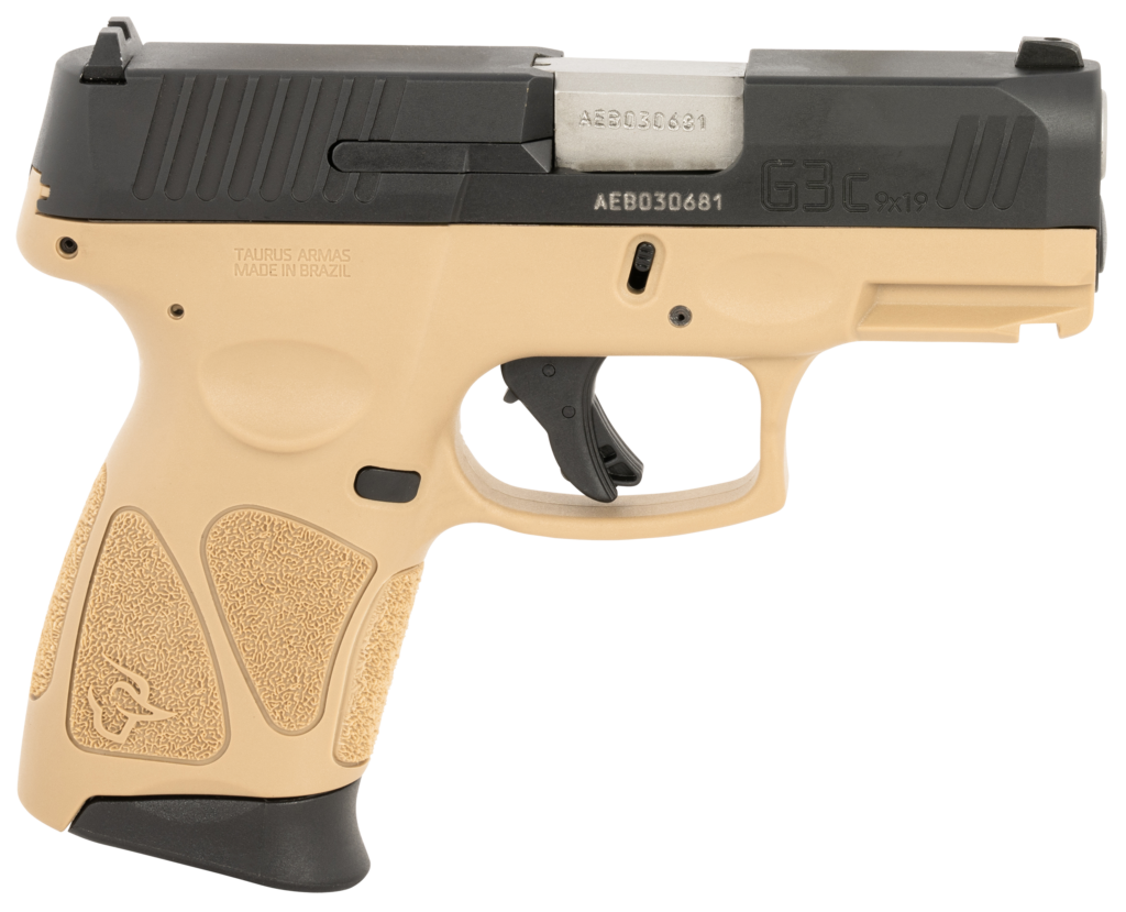 Taurus G3C 9mm Coyote Tan 12 Round Capacity 1-G3C931T