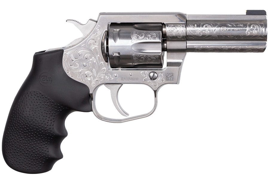 Colt Engraved King Cobra 357 Mag 3″ Barrel DAV-12460