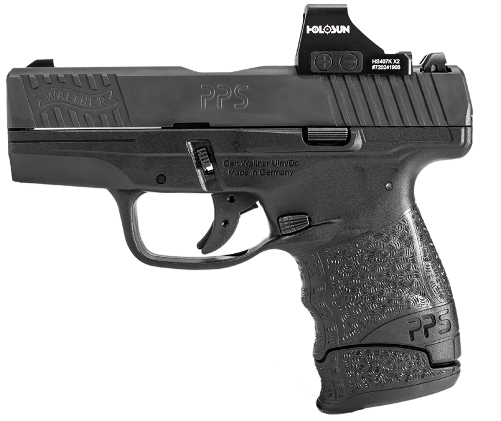 Walther PPS M2 9mm W/ Holosun 407K Red Dot 6 Round Capacity 2851113