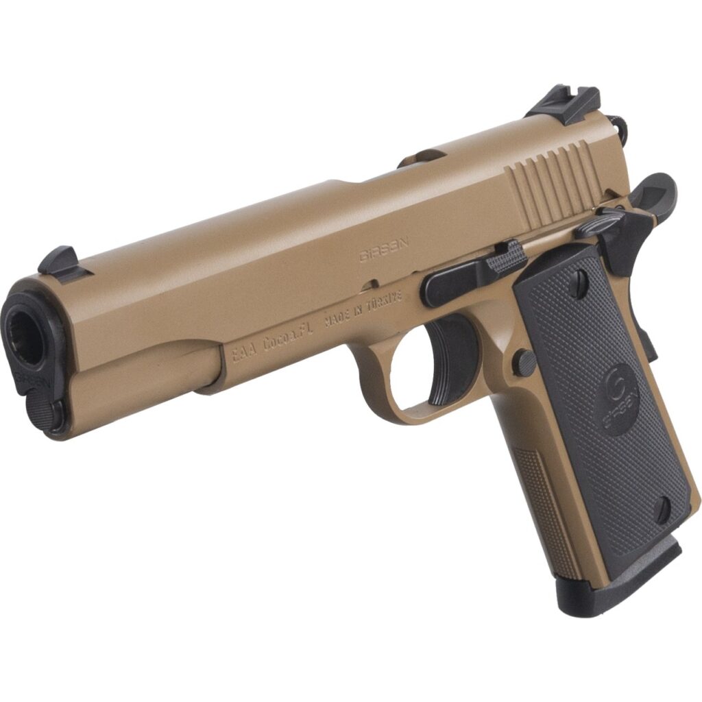 EAA Girsan MC1911S XLV 45 ACP 1911 5″ Barrel FDE 393064