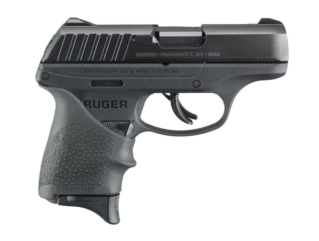 Ruger EC9s 9mm Luger Hogue Grip Sleeve 13211
