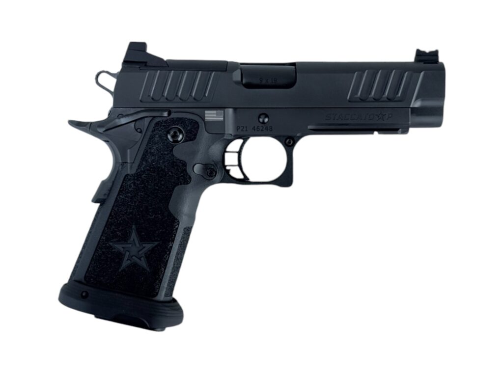 Staccato P DPO 9mm DPO Optics Ready DLC Barrel CS Frame G2 Texture Grip 12-1200-000103