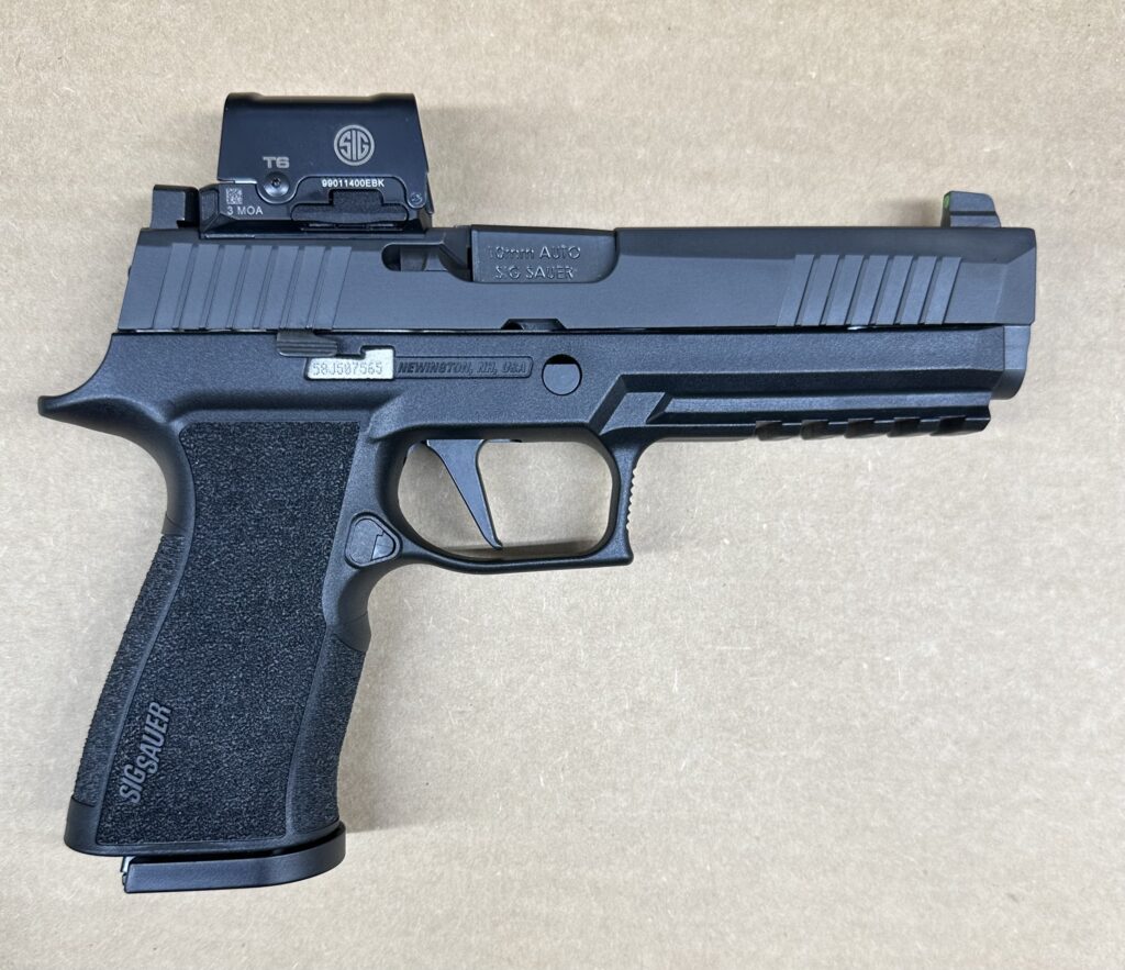 Sig Sauer 320X5 10mm X-Ten W/ Romeo 2 Red Dot X10 320X5-10-BXR3-RX2