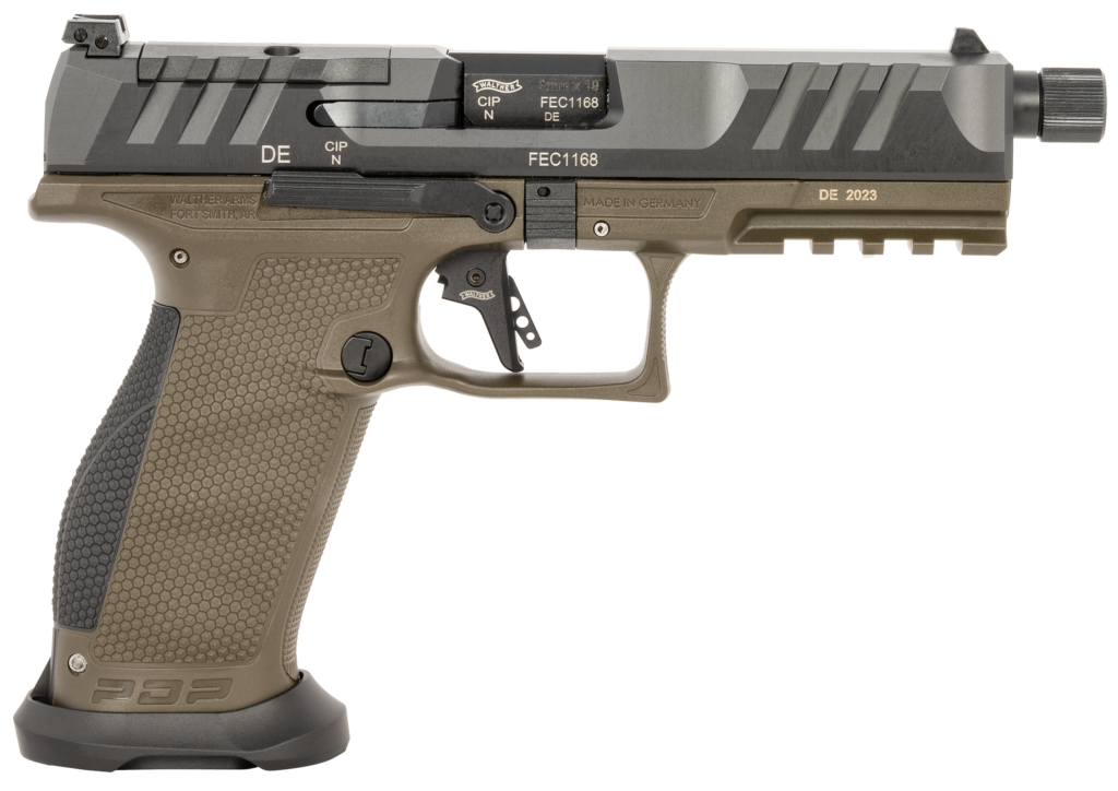 Walther PDP Pro SD 9mm OD Green Threaded Barrel 2877490