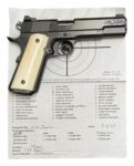 Nighthawk Custom VIP Government 45 ACP Black DLC Engraved Giraffe Grips 0933 - View 3