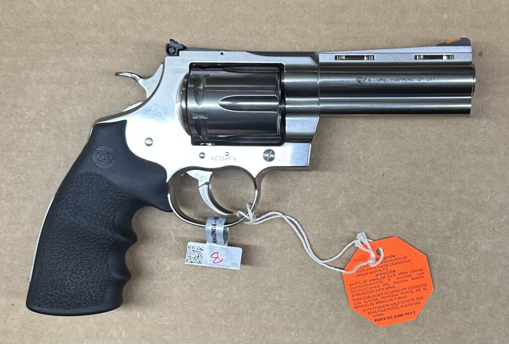 Blem New Colt Anaconda 44 Mag Stainless Steel 4.25″ Barrel ZANACONDA-SP4RTS