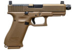 Glock 19X 9mm FDE MOS Threaded Barrel 19 Round Capacity PX1950S03MOSTB - View 1