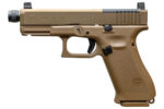 Glock 19X 9mm FDE MOS Threaded Barrel 19 Round Capacity PX1950S03MOSTB - View 2