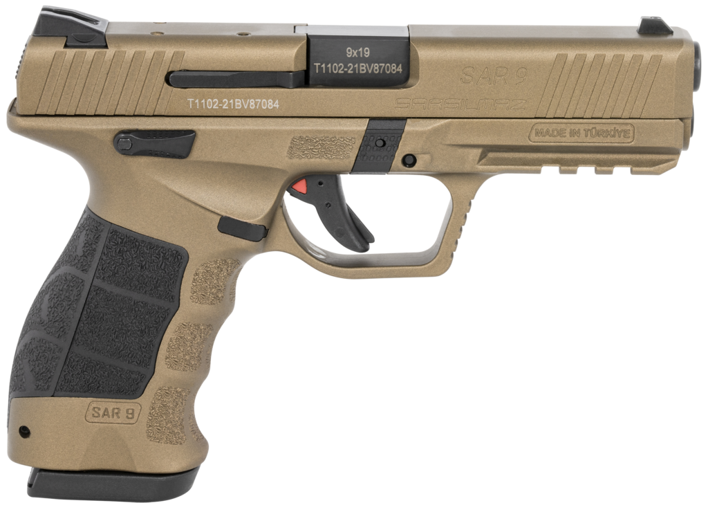 SAR9 Pistol 9mm Luger 4.4″ Barrel 17 Round Bronze Finish 11458135