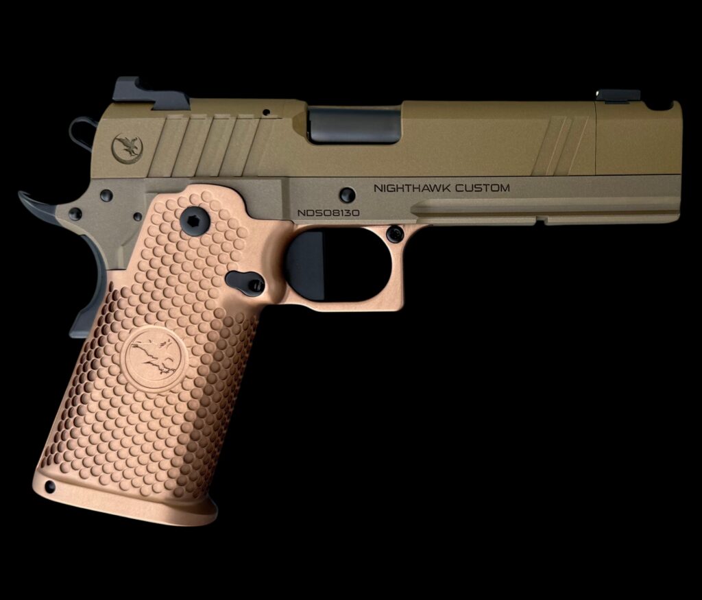 Nighthawk Sand Hawk TRS Comp IOS 9mm FDE Optics Ready 1911 2011 0803 Sandhawk