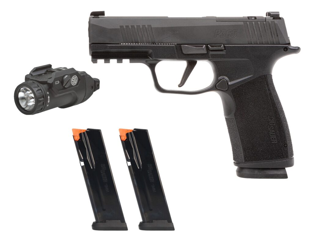 Sig Sauer P365 9mm Optics Ready TacPac W/ FOXTROT2R 365XCA-9-BXR3-TACPAC