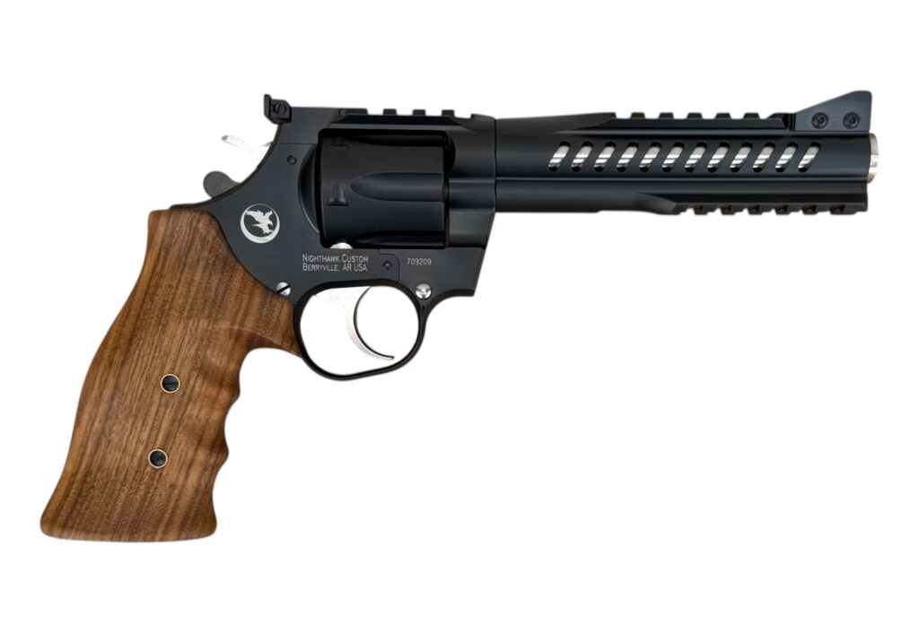 Korth Nighthawk Custom Ranger 357 Mag 6″ Barrel Turkish Walnut Grips 1282