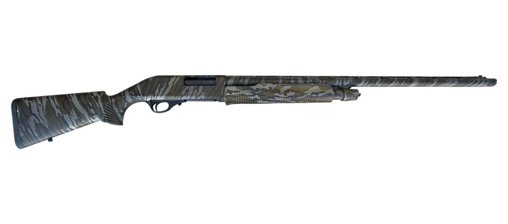 Factory Blem/ Sample CZ 612 Magnum Waterfowl 12 Ga Pump Action 28″ Barrel Bottomland Camo 06534