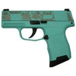 Sig Sauer P365 9mm Guns & Roses Robin’s Egg Blue Optics Ready XI681228GRT - View 2