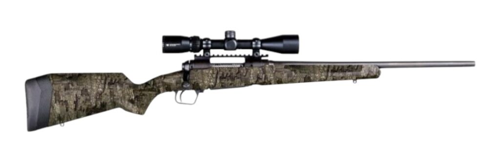 Savage 110 Apex Hunter 223 Rem 20″ Barrel Realtree Timber Camo W/ Vortex 3-9×40 57826