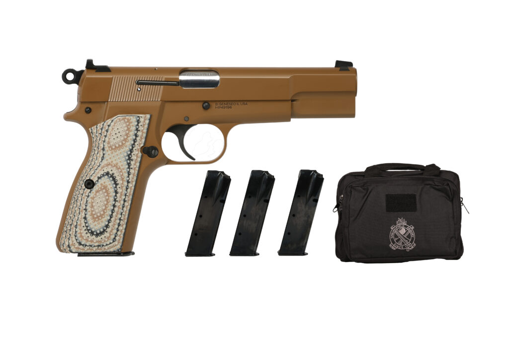 Springfield Armory SA-35 9mm Coyote Brown 4- 15 Round Mags SA35 Hi-Power FDE HP9201CB-PKG