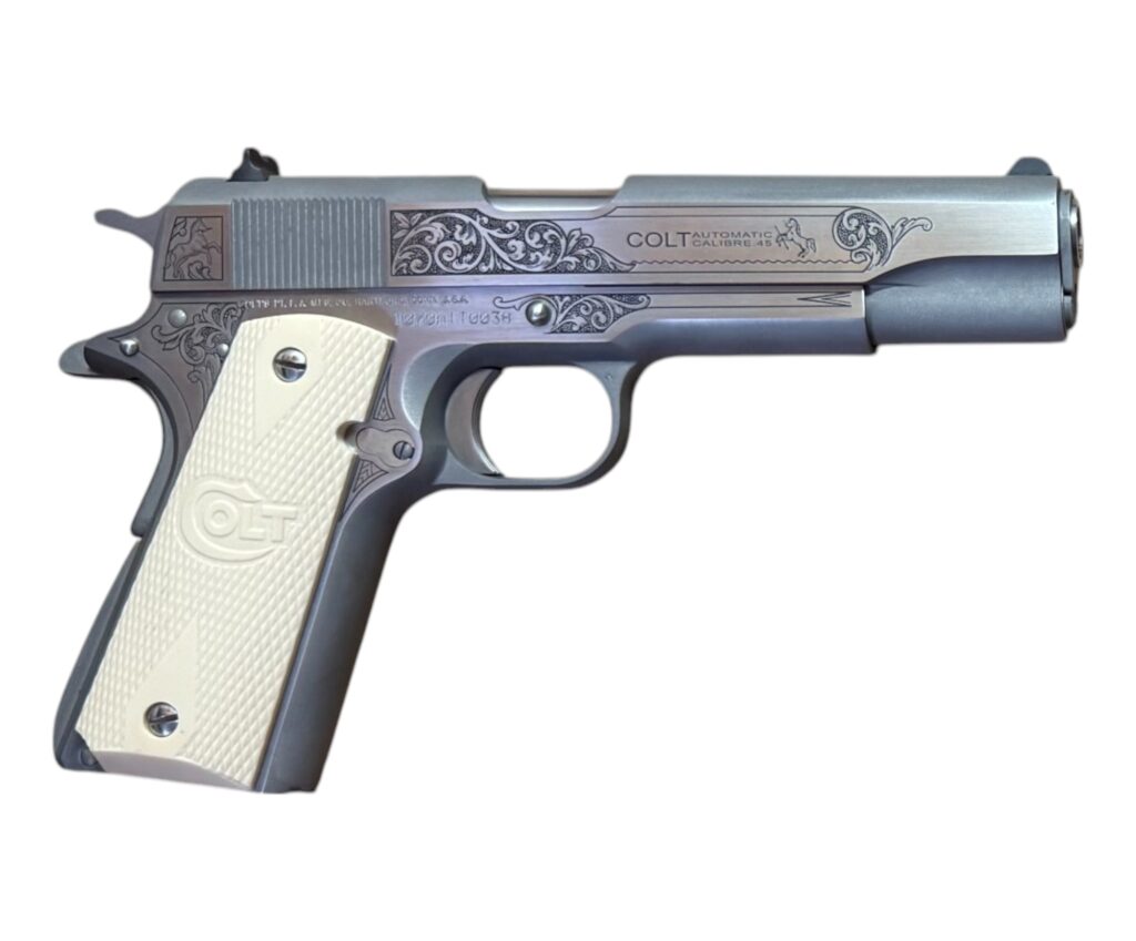 Colt Wilbur Glahn 1911 45 ACP Series 70 Government Engraved 1 of 300 TALO Model
