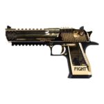 Magnum Research Desert Eagle 50 AE Trump MAGA Fight Gold Engraved DE50MAGA - View 2