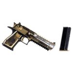 Magnum Research Desert Eagle 50 AE Trump MAGA Fight Gold Engraved DE50MAGA - View 10