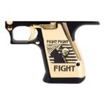 Magnum Research Desert Eagle 50 AE Trump MAGA Fight Gold Engraved DE50MAGA - View 9